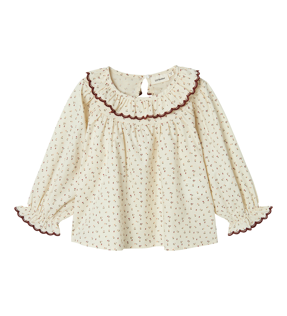 Lil Atelier Bluse - NmfRasia - Turtledove
