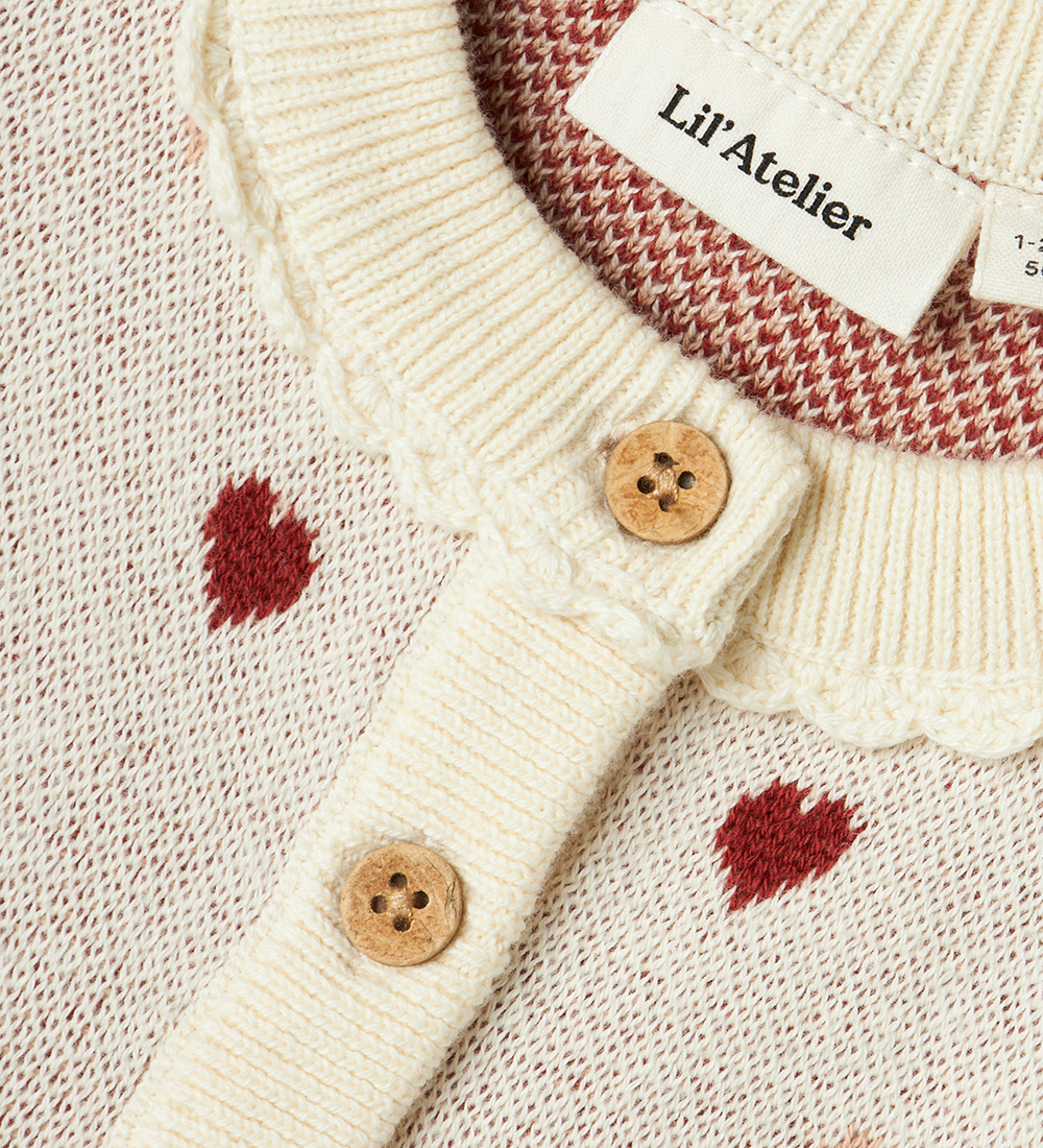 Lil Atelier Kjole - Strik - NbfSaran - Turtledove