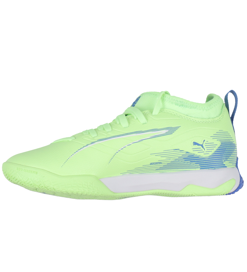 Puma Indendørssko - Ultra 5 Match IT + Mid - Fizzy Apple/Hvid
