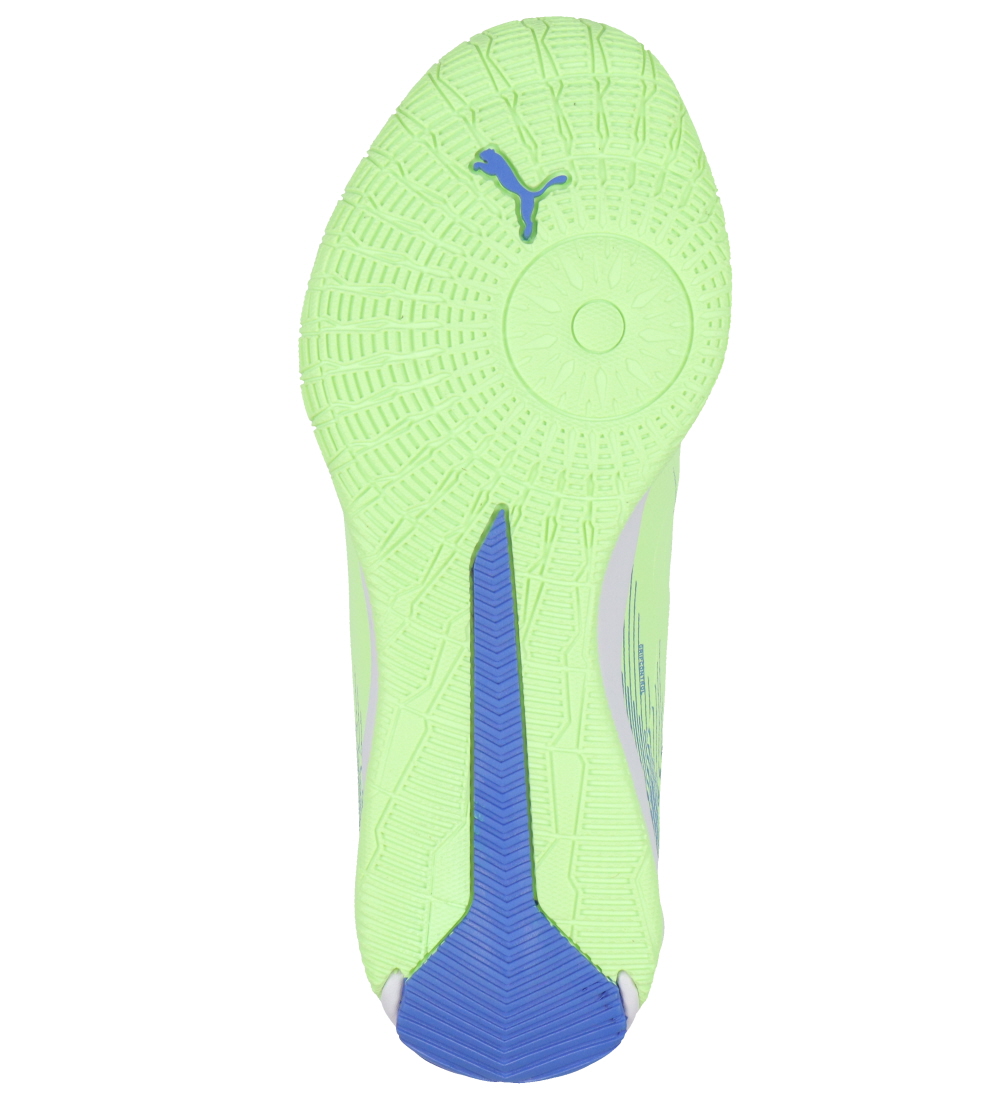 Puma Indendørssko - Ultra 5 Match IT + Mid - Fizzy Apple/Hvid