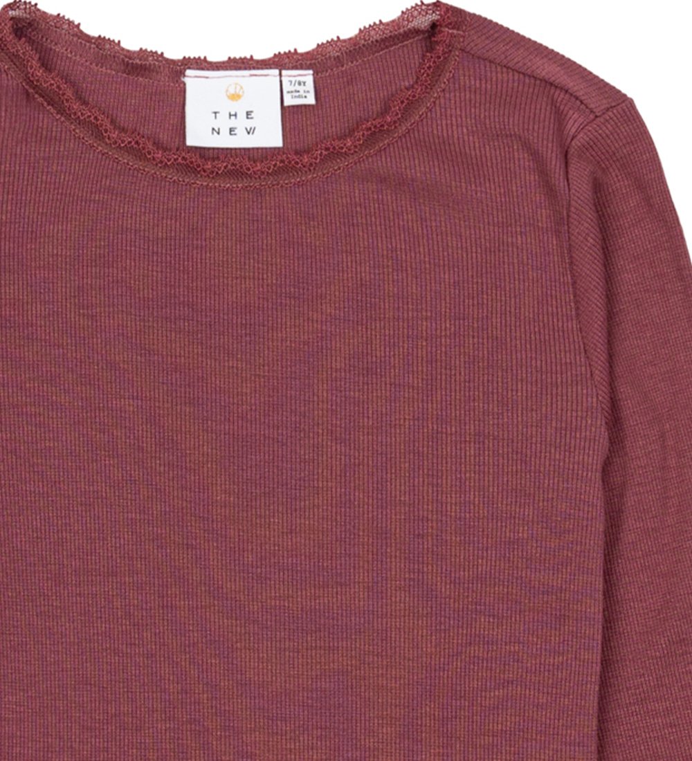 The New Bluse - Rib - TnLotus - Crushed Berry