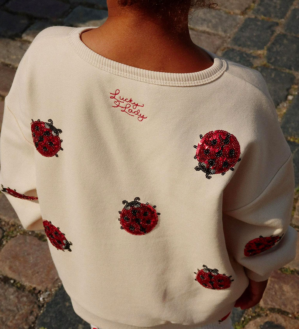 Konges Sløjd Sweatshirt - Lou - Ladybyg Glitter