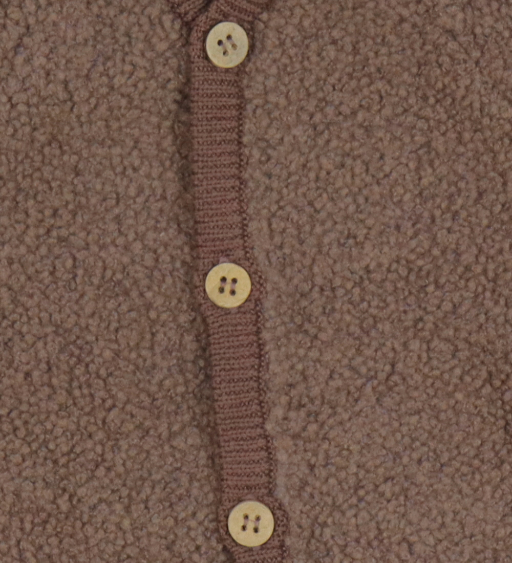Smallstuff Cardigan - Uld - Rose Brown