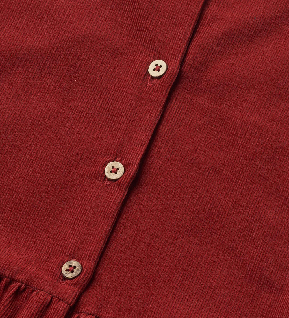 Wheat Kjole - Fløjl -  Thelma - Cherry Red