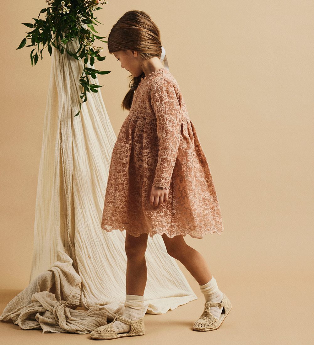 Lil' Atelier Kjole - NmfRoseli - Rugby Tan