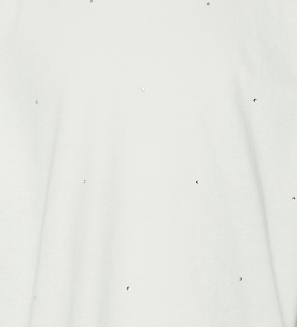 Vero Moda Girl T-shirt - VmSparkling - Snow White/Rhine Stone