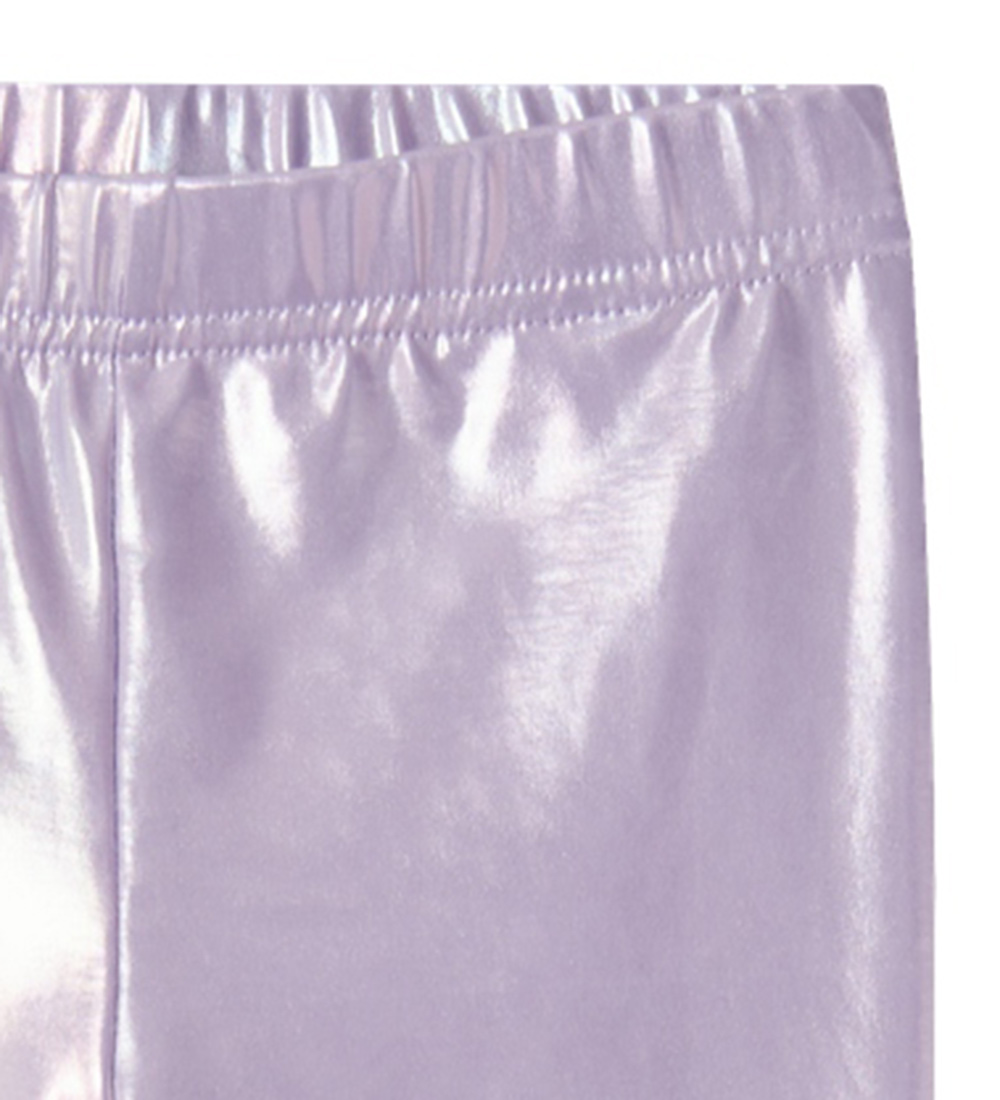 Name It Leggings - NmfRebekkas - Silver