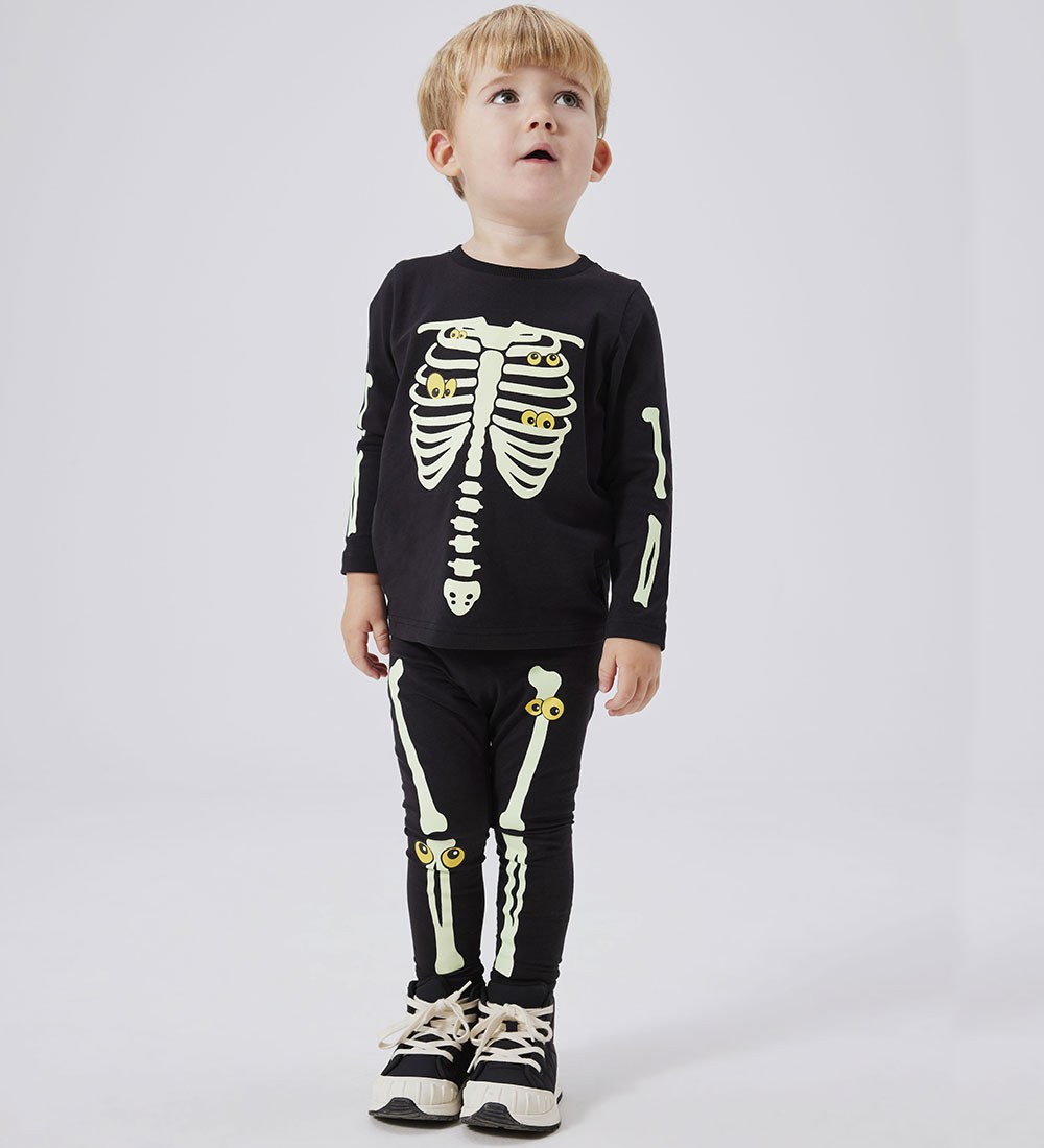 Name It Sæt - NmnOween - Black/Yellow