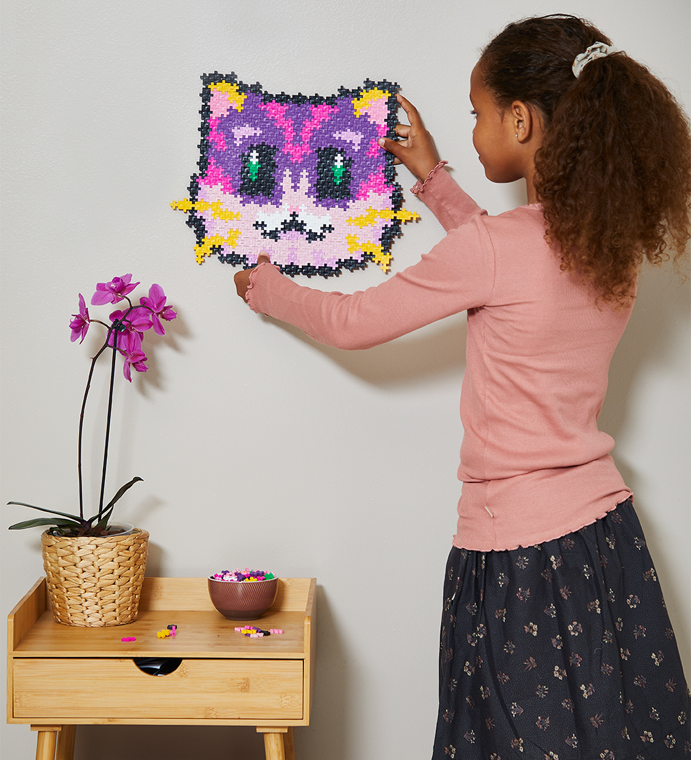 Plus-Plus Puzzle By Number - 500 stk. - Kitten