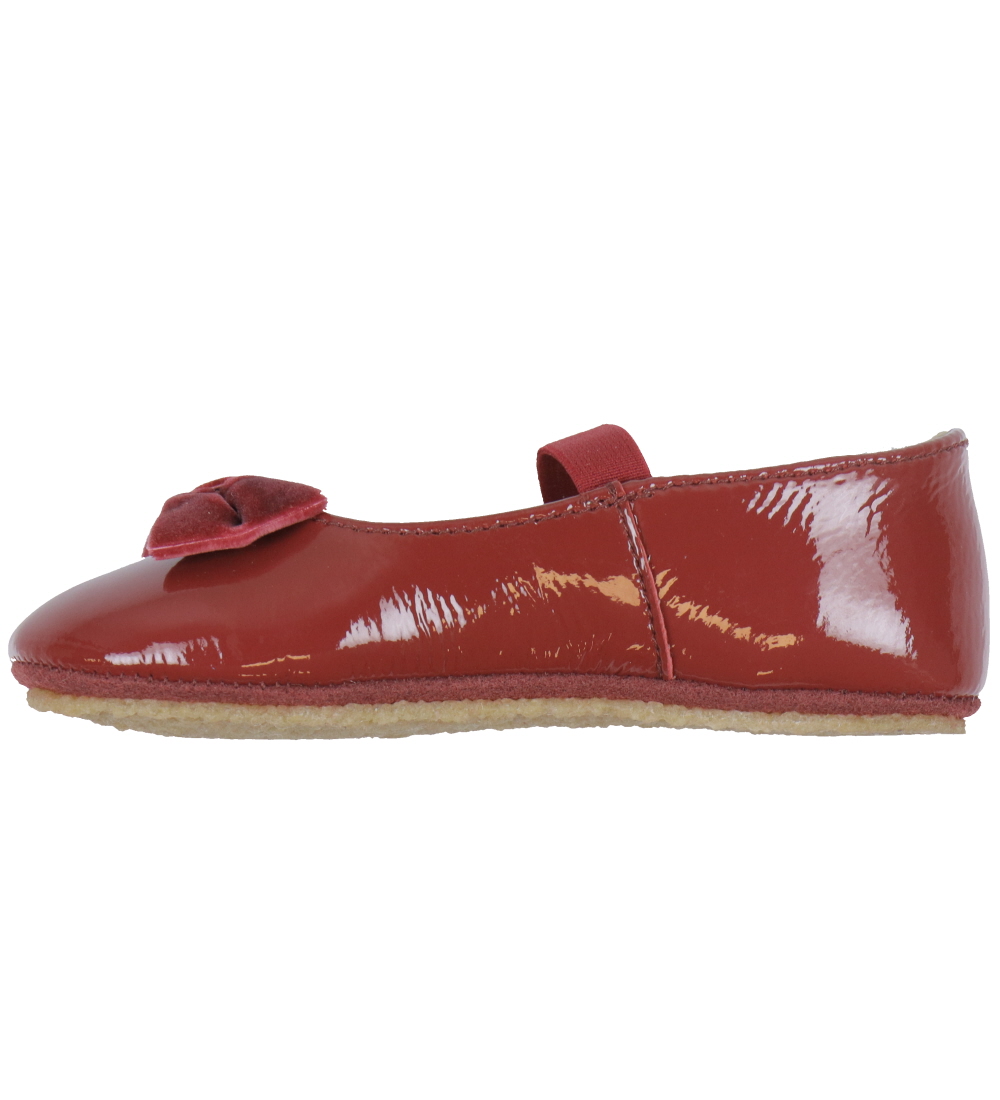 Wheat Ballerina Sko - Rosen - Cherry Red