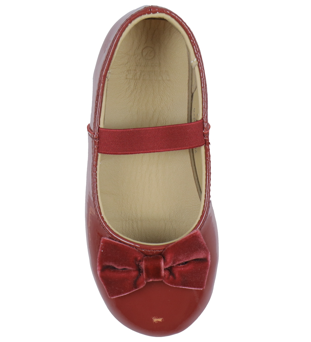 Wheat Ballerina Sko - Rosen - Cherry Red