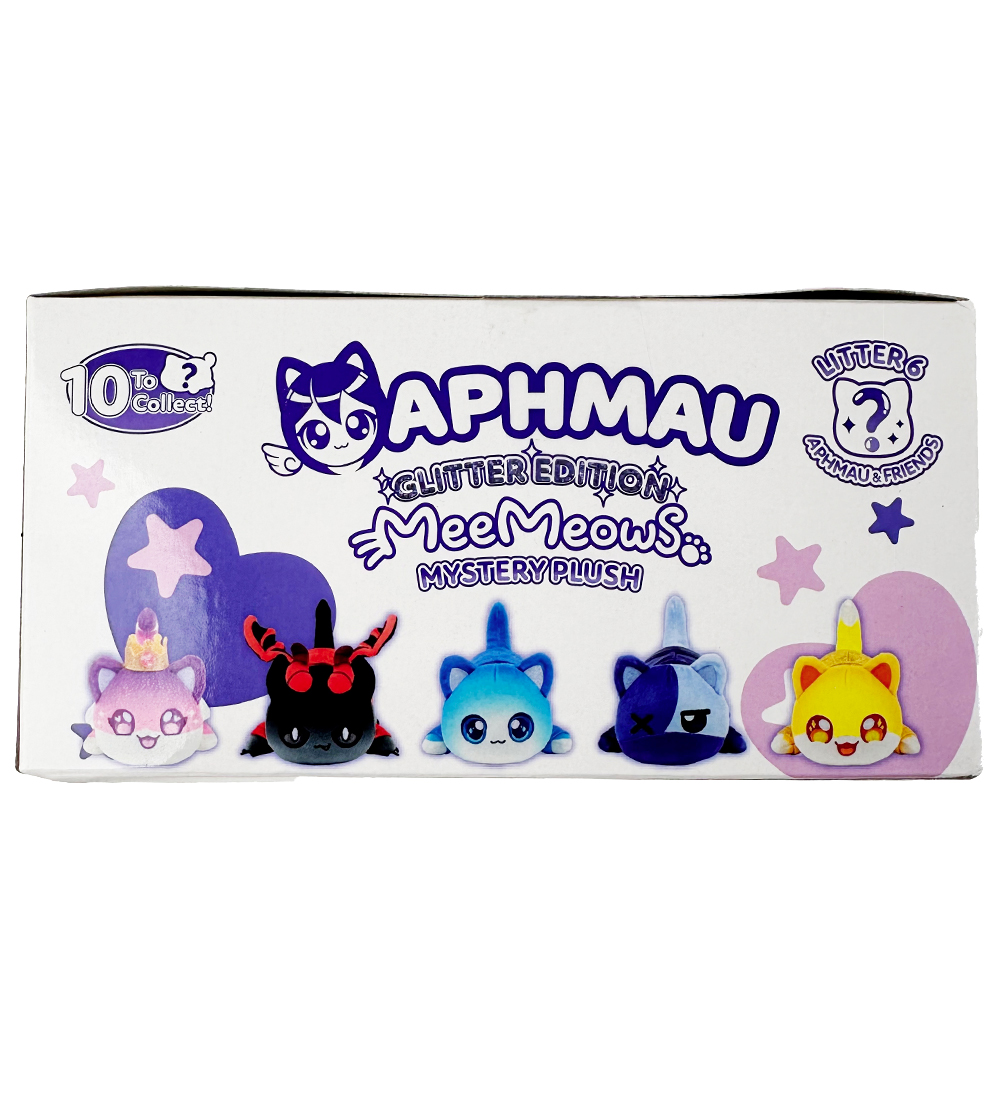 Aphmau Mystery Meemeow Bamse - 15cm - Glitter Edition - Assorter