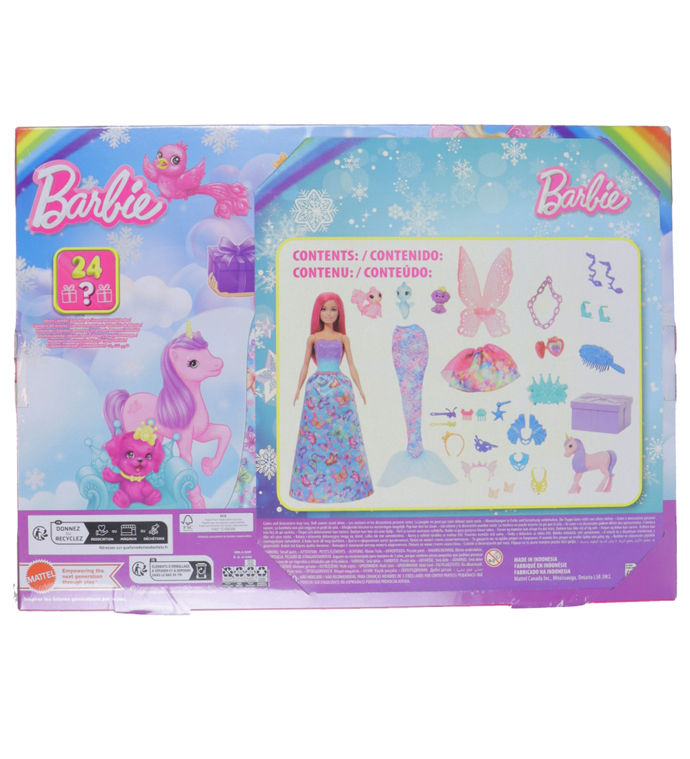 Barbie Fairytale Julekalender - 24 Låger