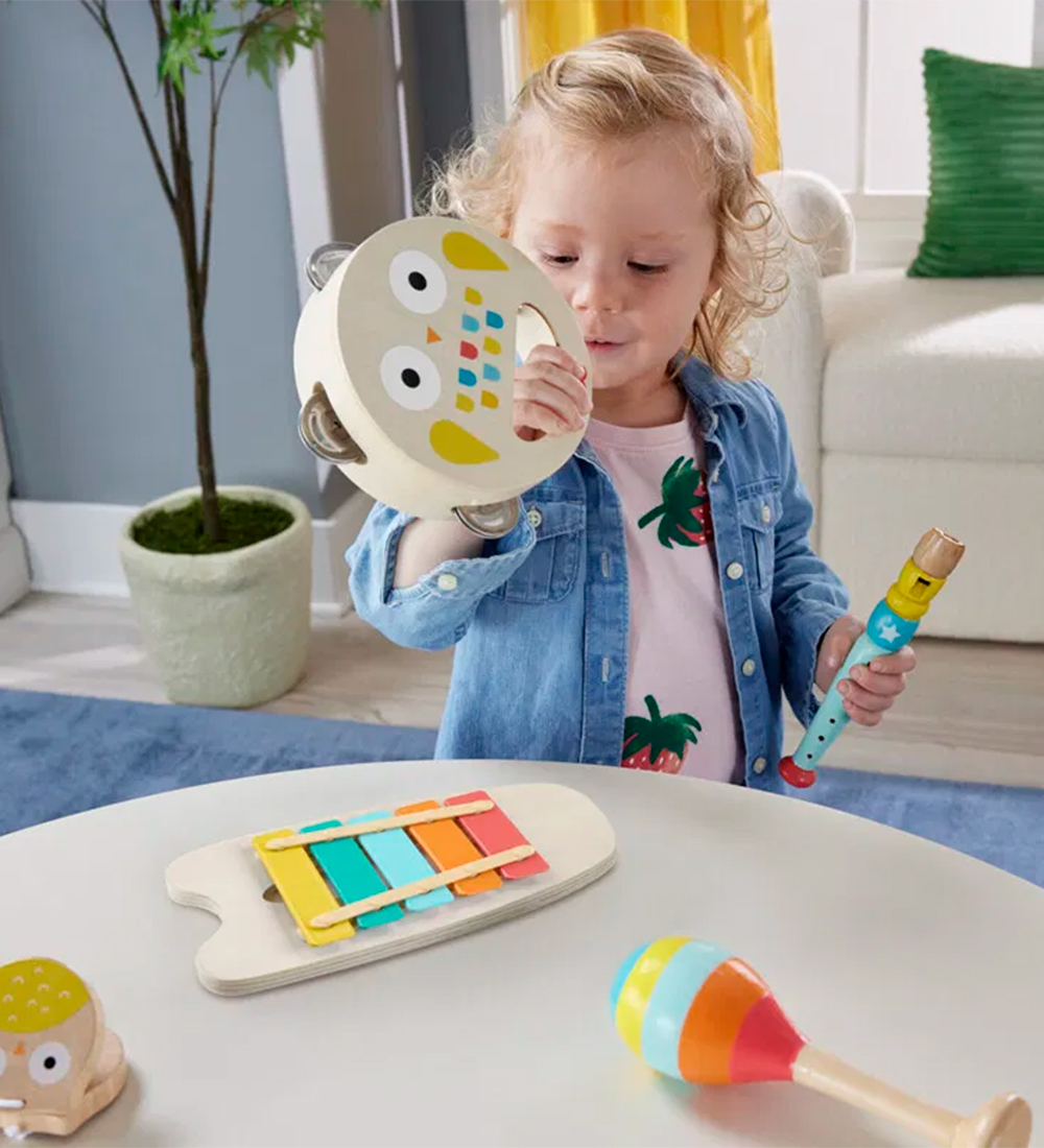 Fisher-Price - Musiksæt - Træ - 6 Dele