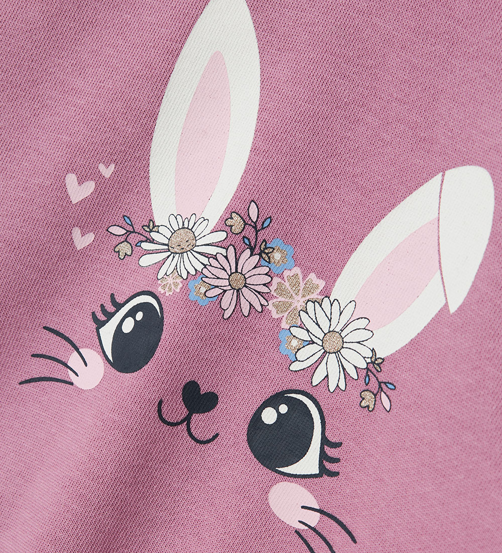 Name It Sweatshirt - NmfVenus - Mauve Orchid/Bunny