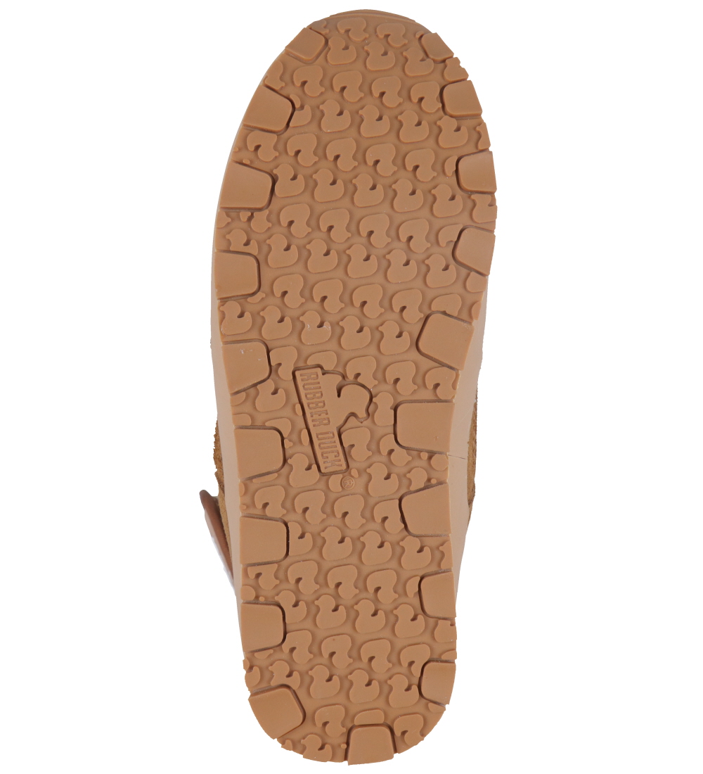 Rubber Duck Vinterstøvler - Snow Jogger - Beige/Cognac