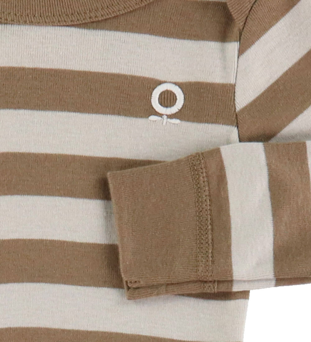 Katvig Body l/æ - Brun/Beige Stribet