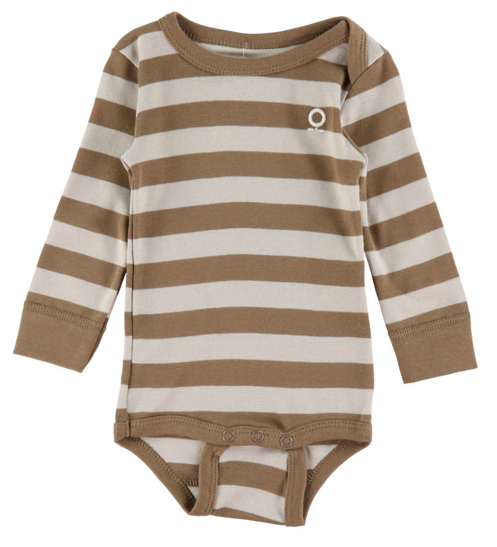 Katvig Body l/æ - Brun/Beige Stribet