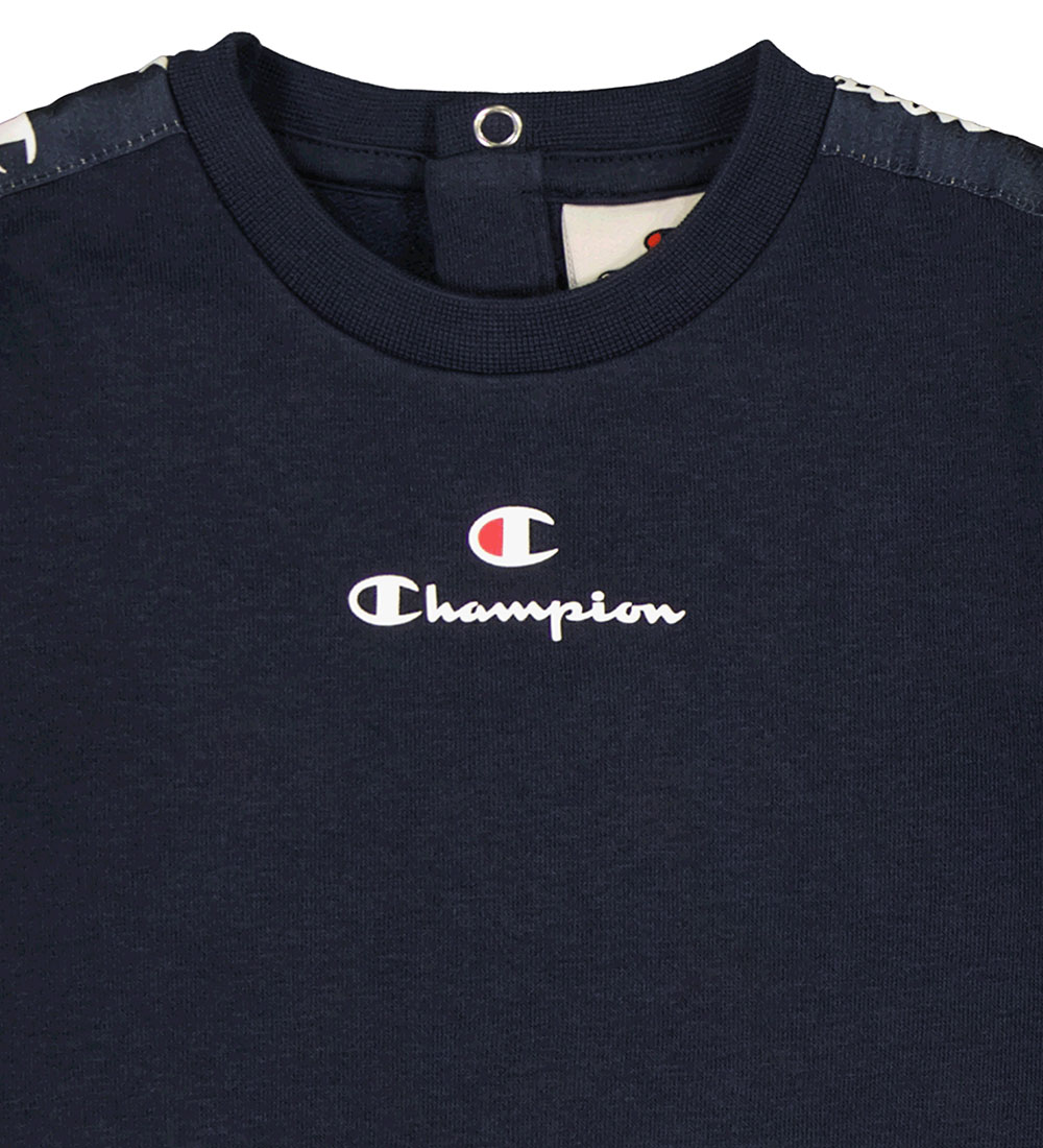 Champion Sweatsæt - Crewneck - Sky Captain