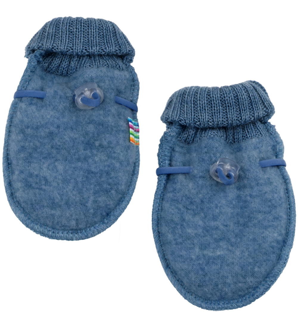 Joha Luffer - Uld - 2-Lags - Denim Blå