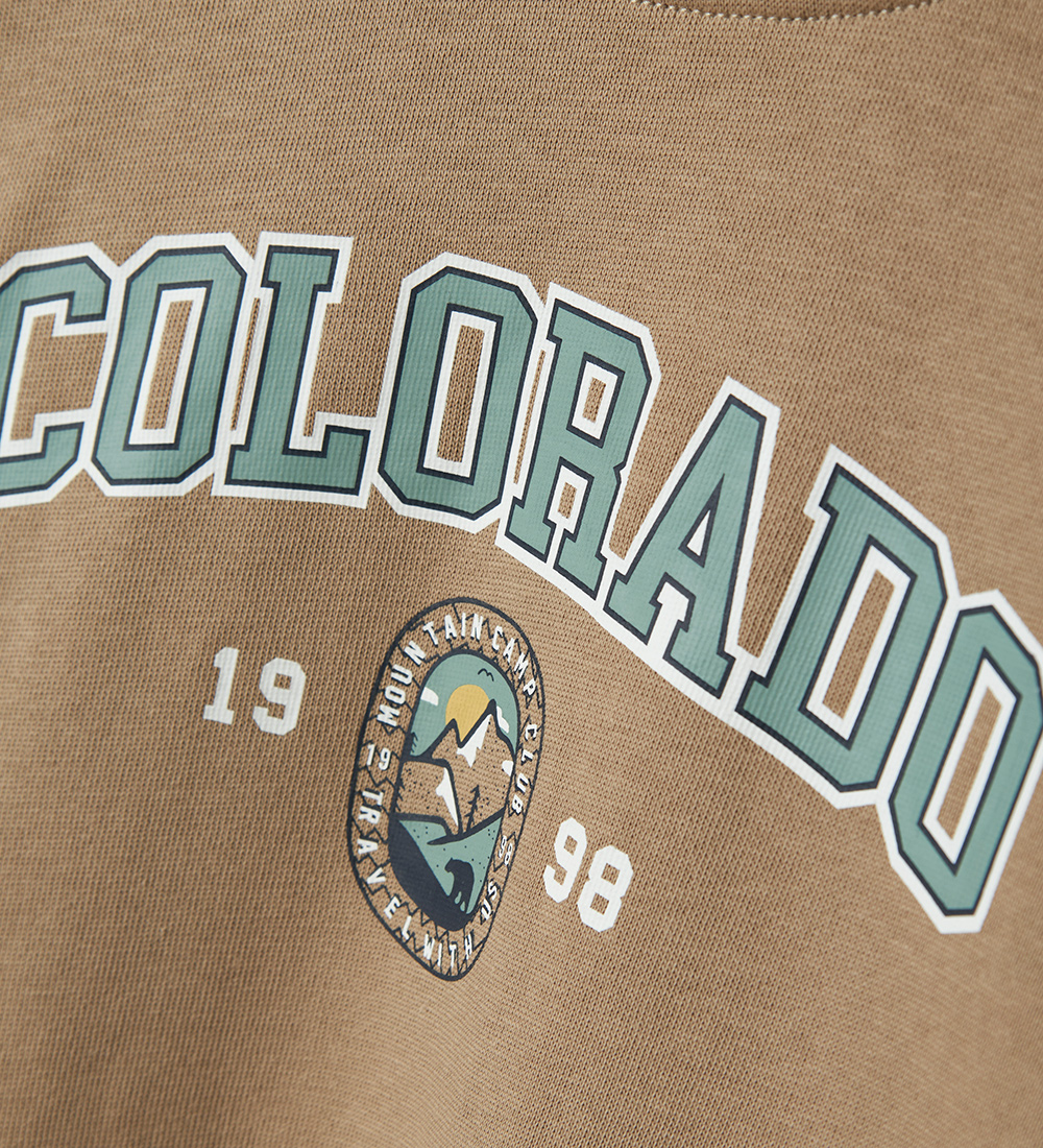 Name It Sweatshirt - NkmVildar - Weathered Teak/Colorado