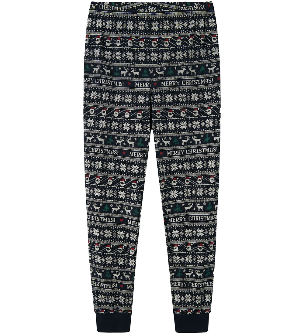 Name It Nattøj - NknVismas - Dark Sapphire/Merry Christmas