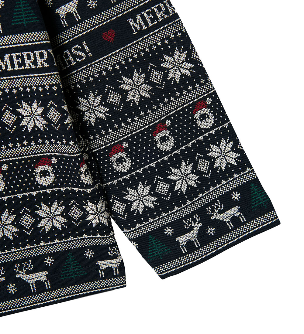 Name It Nattøj - NknVismas - Dark Sapphire/Merry Christmas