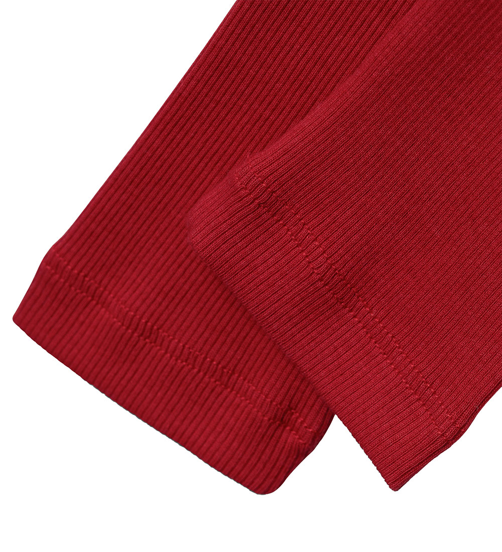 Name It Leggings - Rib - NmnKab - Jester Red