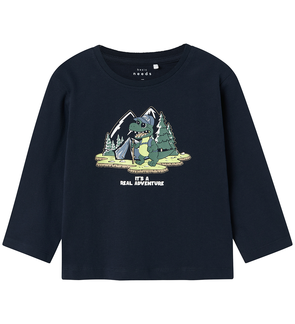 Name It Bluse - NmmVictor - Dark Sapphire/Real Adventure