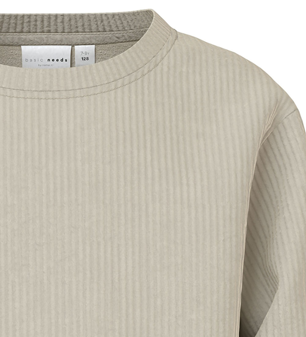 Name It Bluse - Fløjl - NkfVeloa - Summer Sand