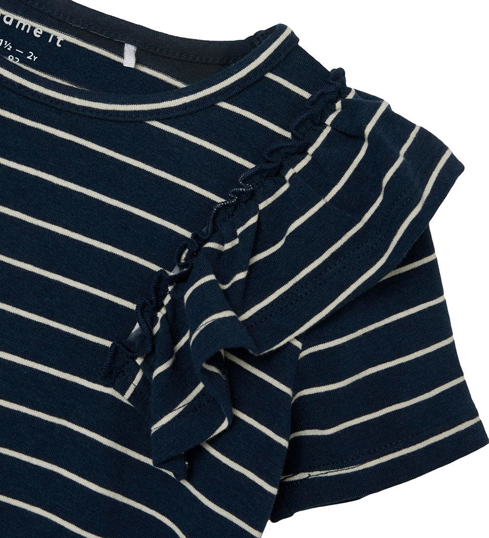 Name It T-Shirt - NmfLiana - Navy Blazer