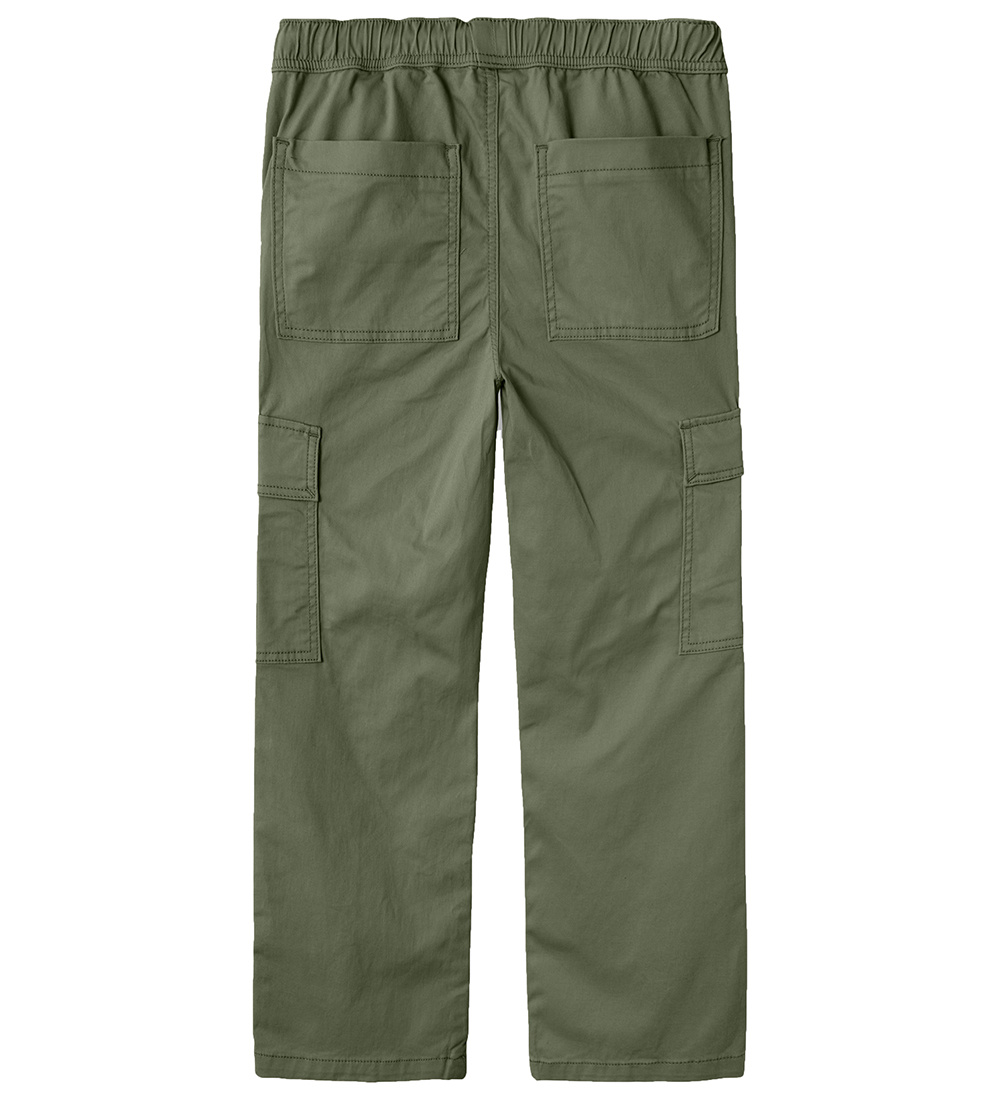 Name It Bukser - NkmRyan - Deep Lichen Green