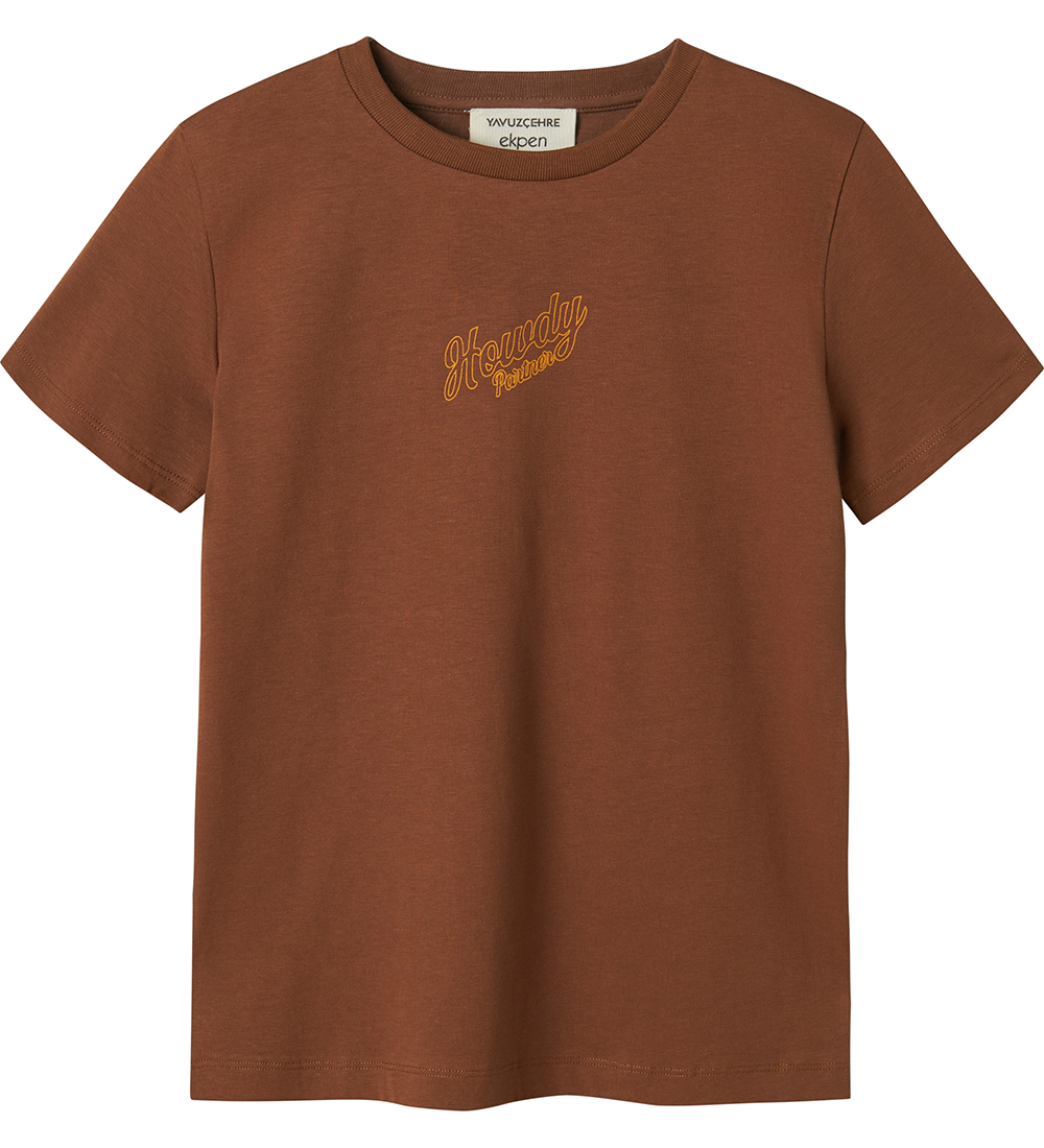 Name It T-Shirt - NkmRancher - Carob Brown