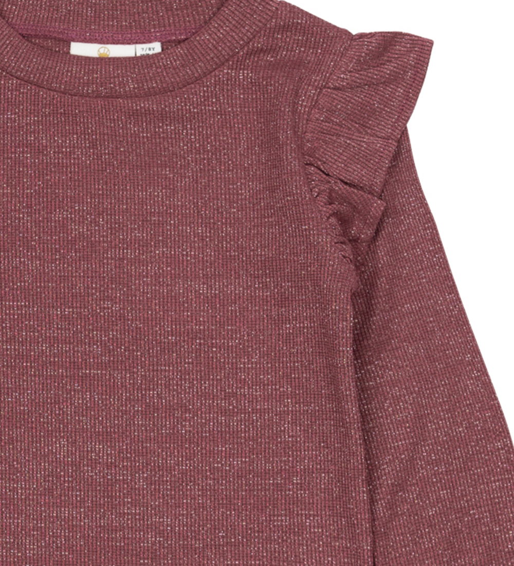 The New Bluse - Rib - TnFarah - Crushed Berry
