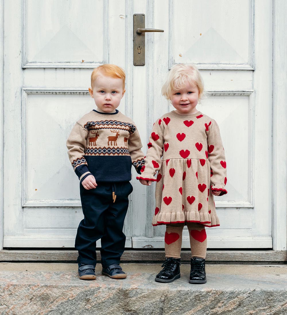 Hust and Claire Kjole - Strik - Karina - Biscuit Melange