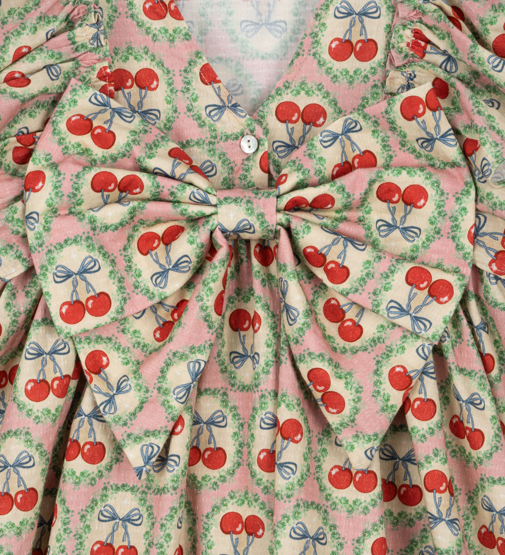 Konges Sløjd Kjole - Evia Bow - Cherry Bow