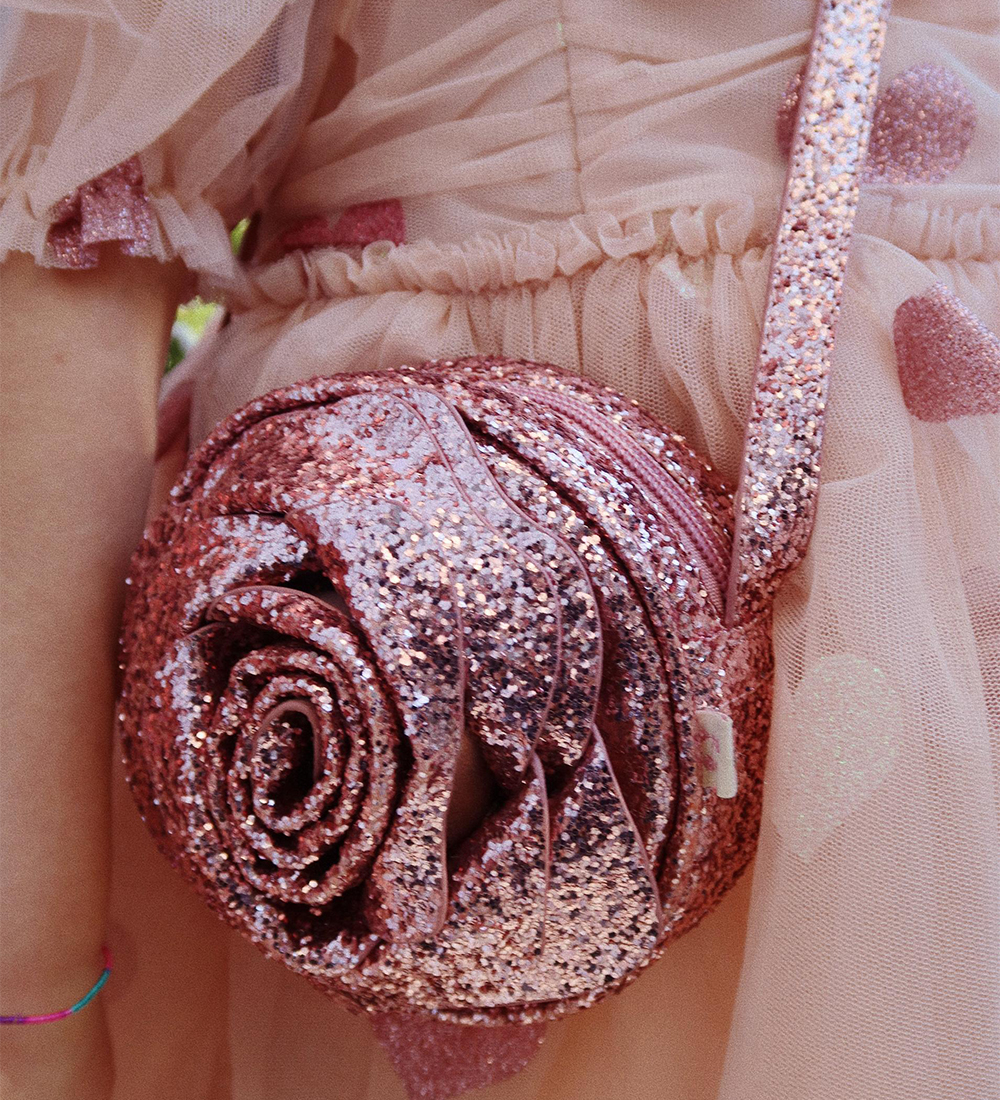 Konges Sløjd Skuldertaske - Rose Glitter