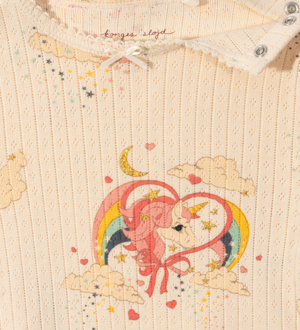 Konges Sløjd Body l/æ - Minnie Glitter - Horn Stars