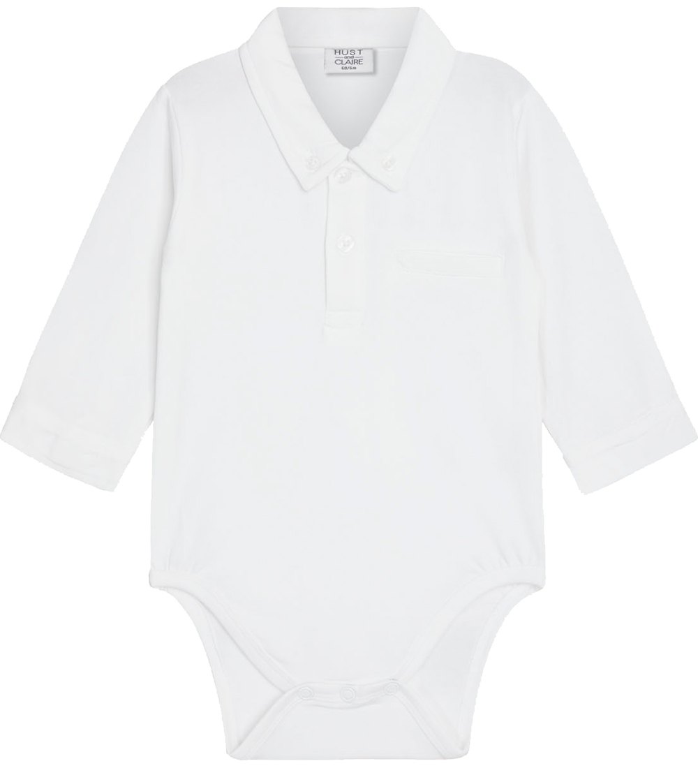 Hust and Claire Body l/æ - Basil - Hvid