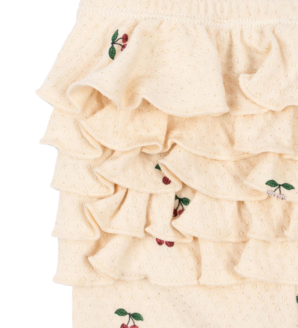 Konges Sløjd Leggings - Sui Frill - Cherry