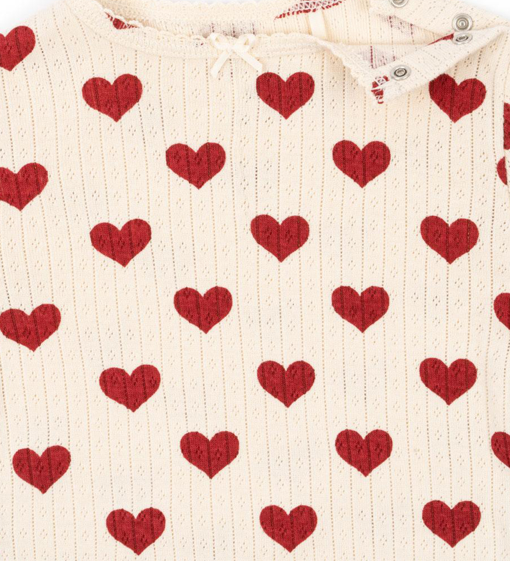 Konges Sløjd Body l/æ - Minnie - Amour Rouge