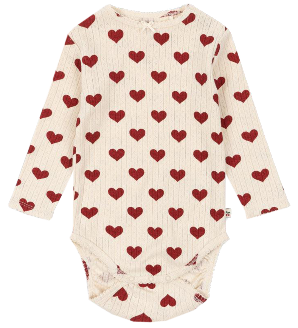 Konges Sløjd Body l/æ - Minnie - Amour Rouge