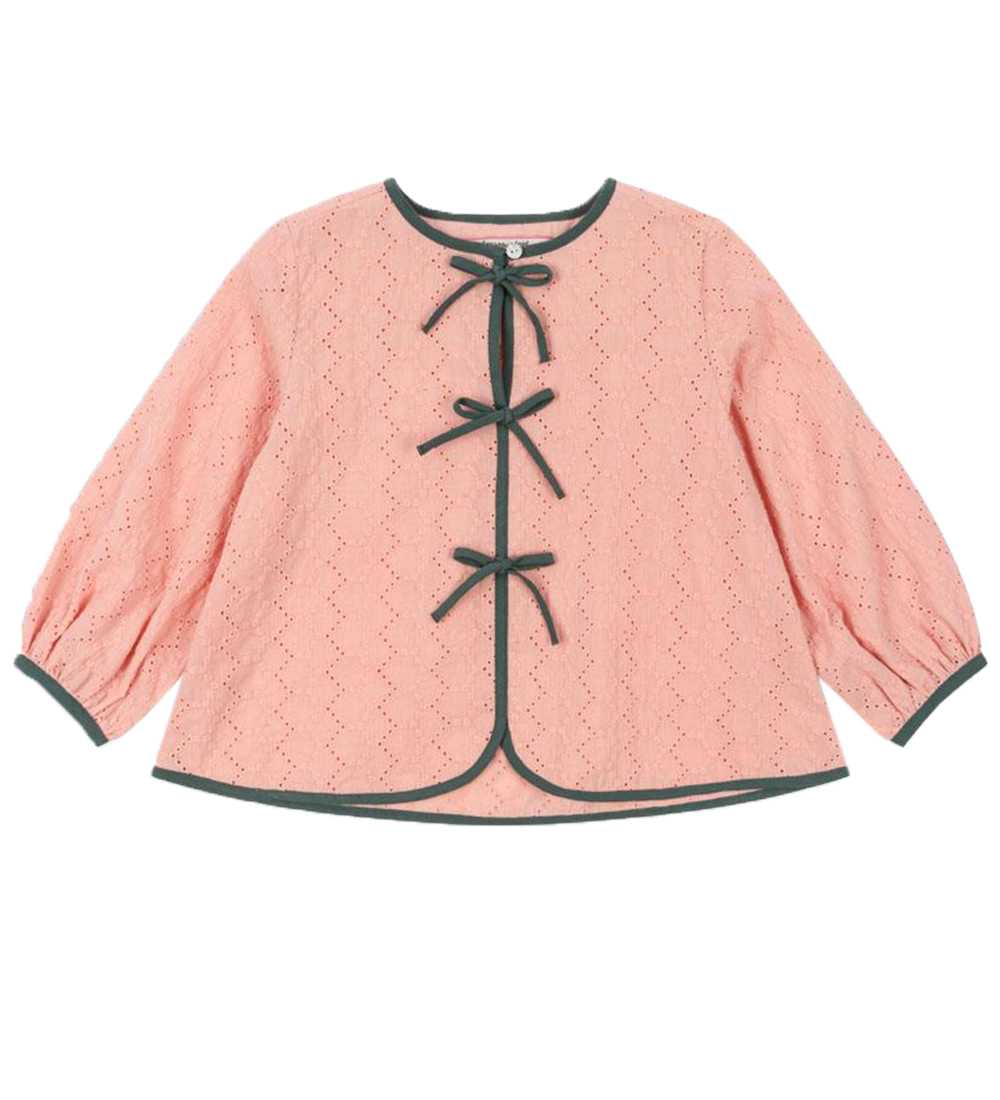 Konges Sløjd Skjorte - Rilla Bow - Mellow Rose