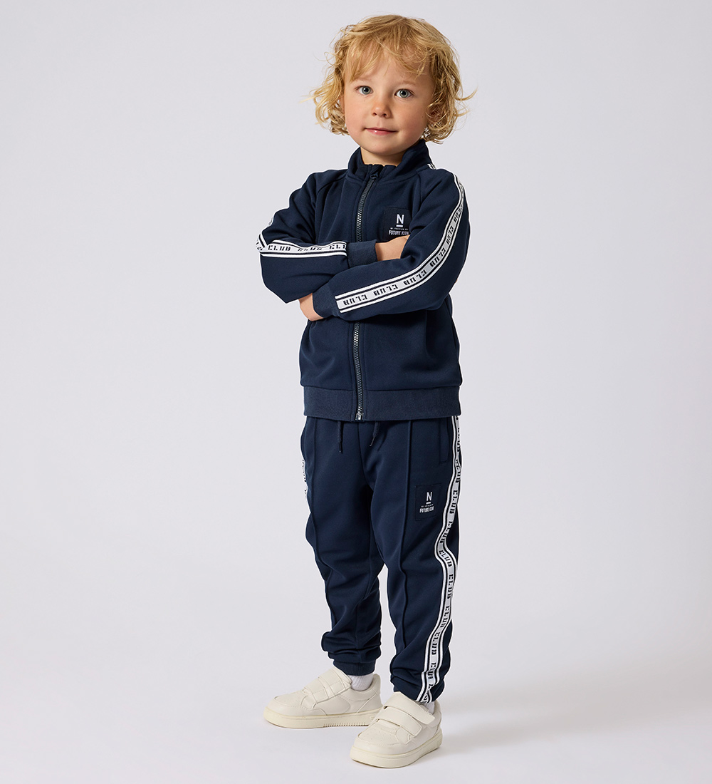 Name It Sweatpants - NmmJakka - Dark Sapphire
