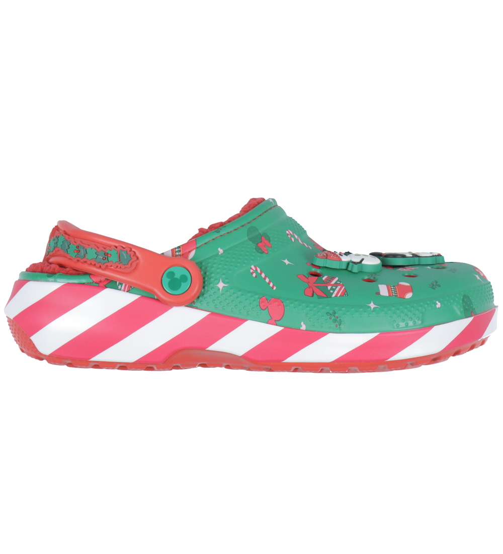 Crocs Sandaler m. For - Mickey Xmas Lined Classic Clog - Multi
