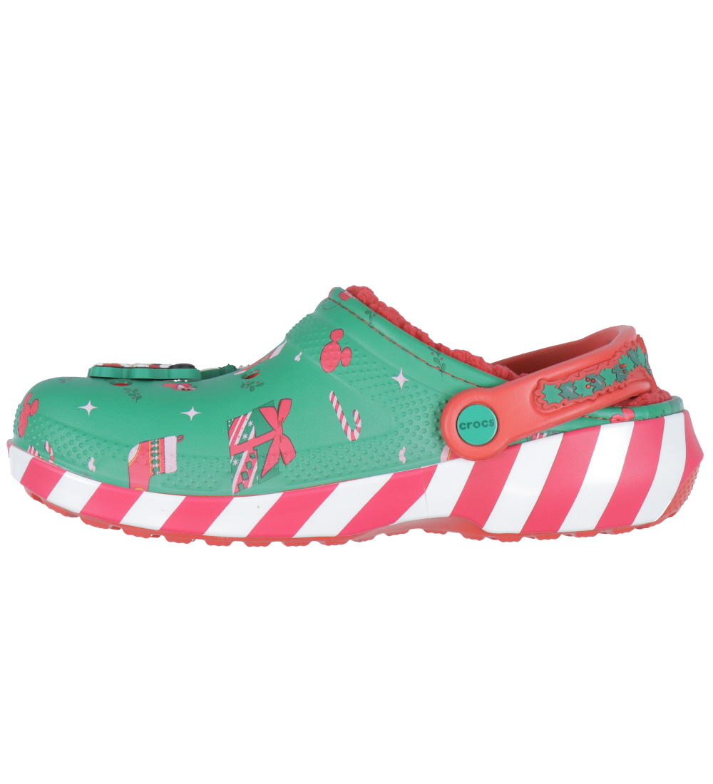 Crocs Sandaler m. For - Mickey Xmas Lined Classic Clog - Multi