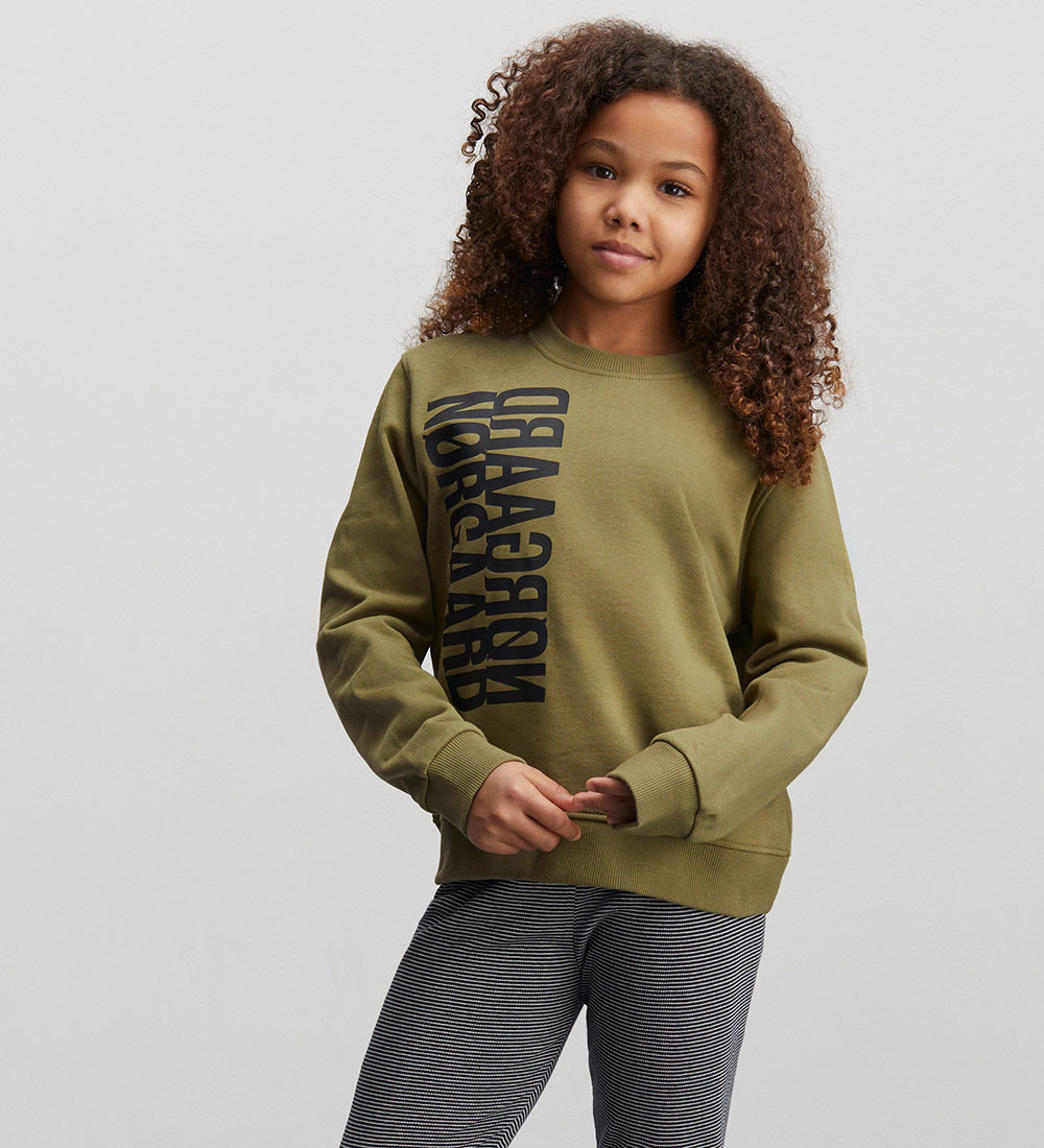 Mads Nørgaard Sweatshirt - Talinka - Martini Olive