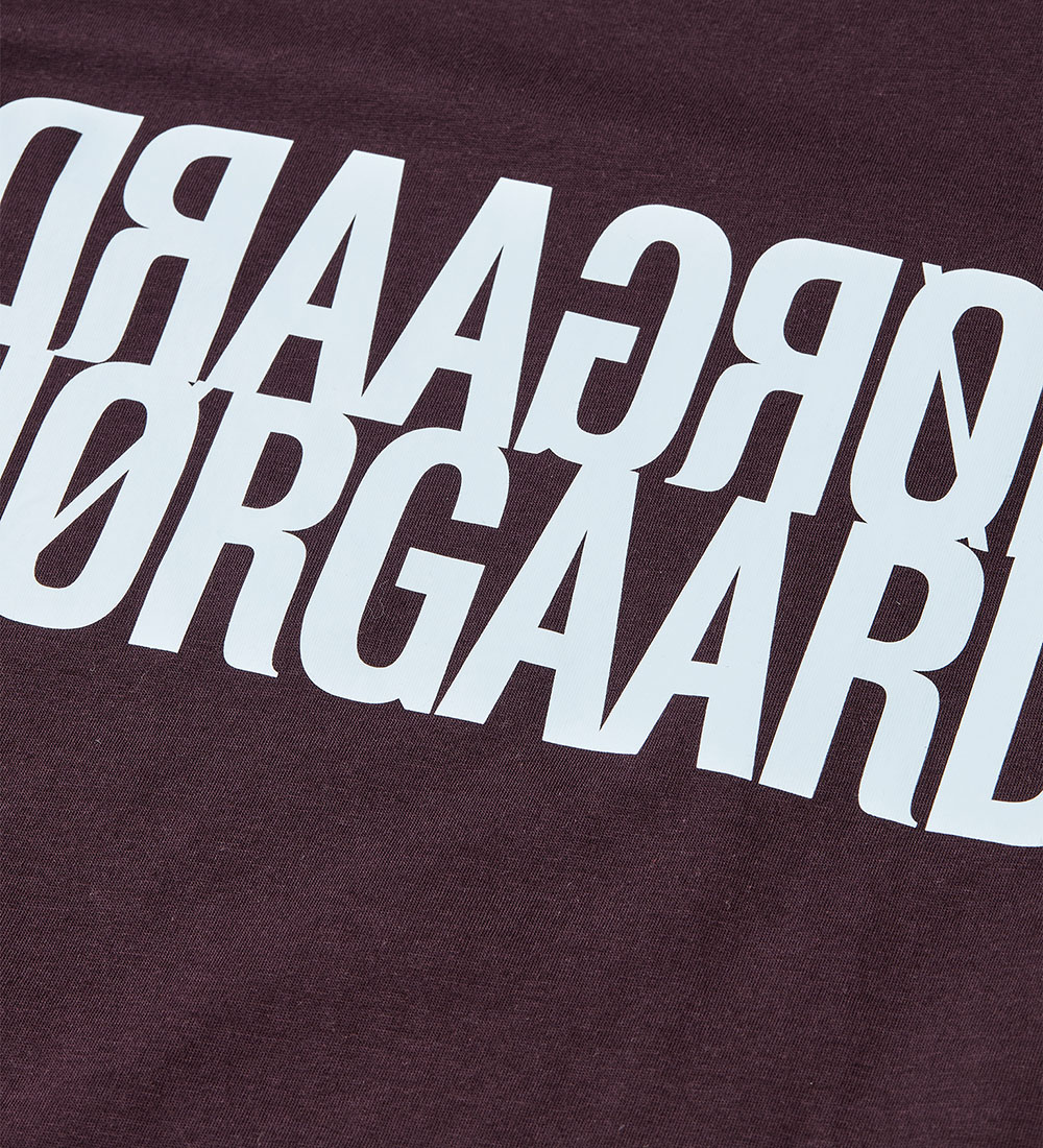 Mads Nørgaard T-shirt - Tuvina - Plum Perfect
