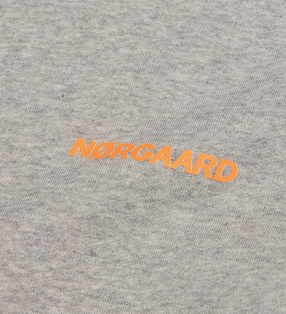 Mads Nørgaard Sweatshirt - Solo - Grey Melange