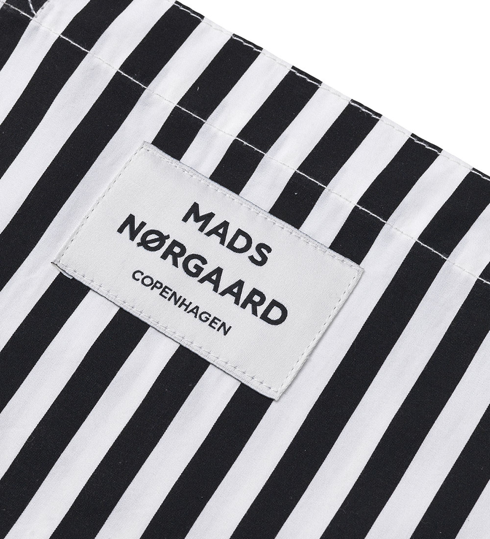 Mads Nørgaard Shopper - Atoma - Black Beauty/White Alyssum